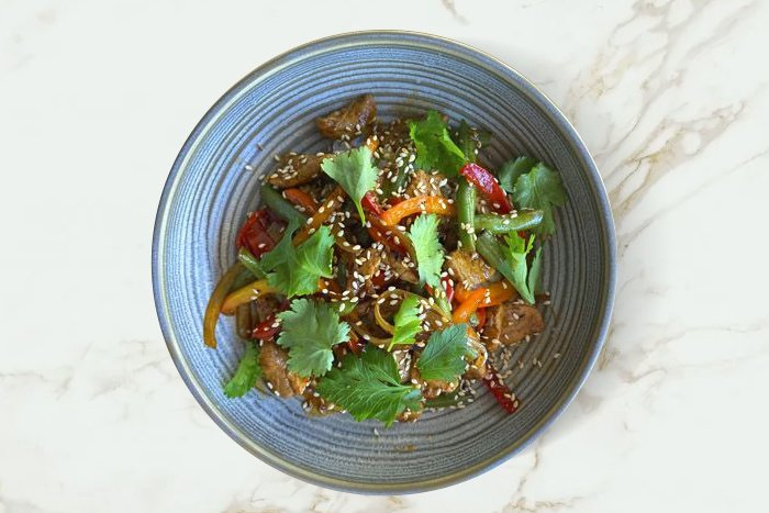 Рис со свининой