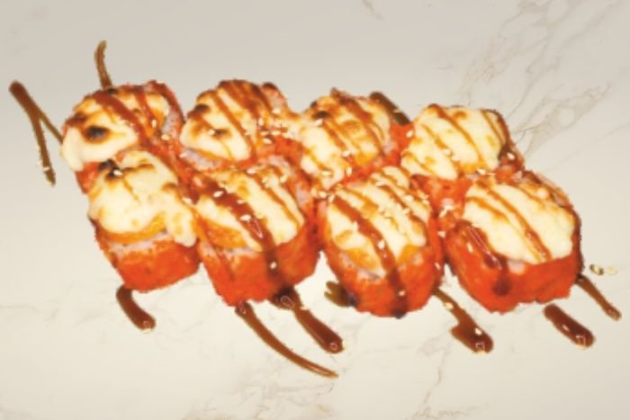 Запеченная Калифорния со снежным крабом