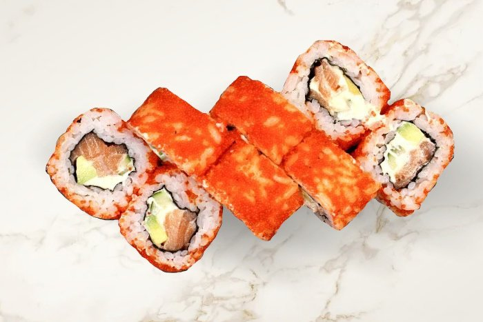 Калифорния с лососем